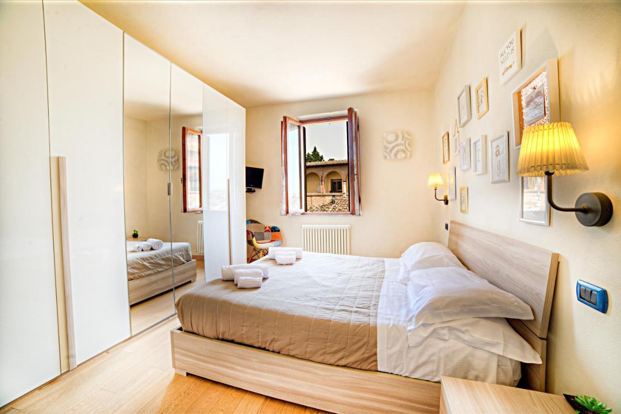 Ferienwohnung Nicchio Bright And Design Loft Siena Exterior foto